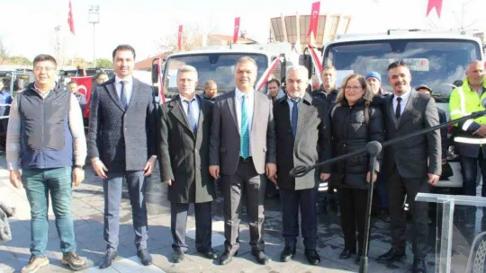 Çan Belediyesine yeni 12 hizmet aracı