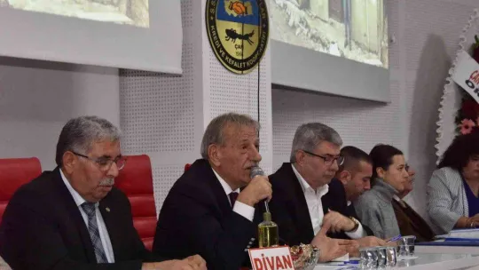 Çan Esnaf Kredi ve Kefalet Kooperatifi Genel Kurulu'nda Tekne güven tazeledi