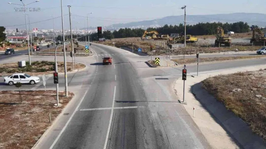 Çanakkale'de dron ile trafik denetimi yapıldı