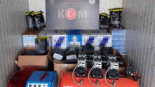 Çanakkale'de kaçak sigara satanlara darbe