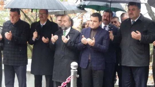 Çanakkale kahramanı Koca Seyit mezarı başında alındı