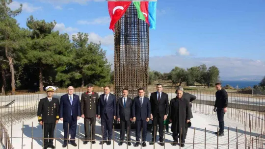 Çanakkale Savaşları'nda şehit olan Azerbaycanlı askerlerin anısı Tarihi Yarımada'da yaşayacak