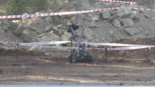 Çanakkale Savaşları'ndan kalma 108 yıllık patlamamış top mermisi imha edildi