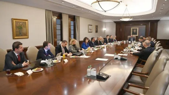 Çankaya Köşkü'ndeki çalıştayda Ukrayna'daki savaşın küresel etkileri ele alındı