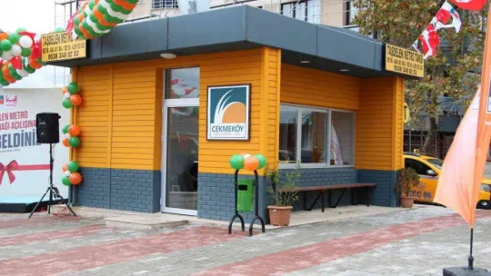 Çekmeköy'de taksiciler yeni duraklarına kavuştu