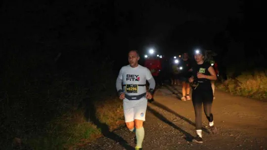 Çekmeköy'de zorlu parkur ve soğuk havada kıyasıya mücadele