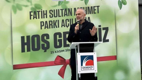 Çekmeköy Fatih Sultan Mehmet Parkı yenilendi