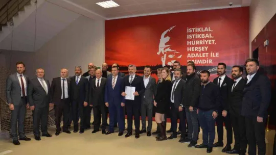 Çerkezköy TSO'da devir teslim töreni yapıldı