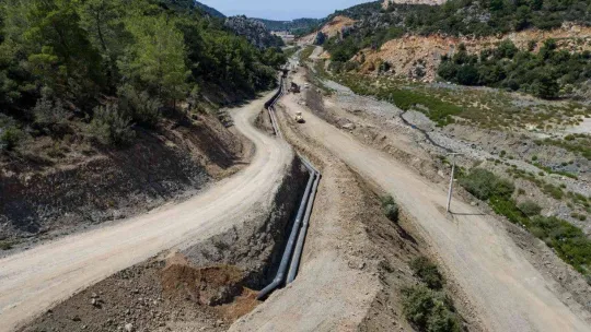 Çeşme'nin içme suyu probleminin çözümünde sona yaklaşıldı