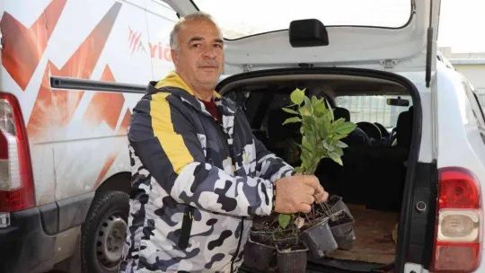Çiftçilere 'süper meyve' fidanı dağıtıldı