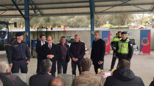 Çiftçilere 'Trafikte görünür ol' eğitimi