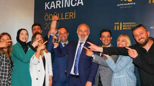 Çiftlikköy'de 3. Kez Altın Karınca gururu