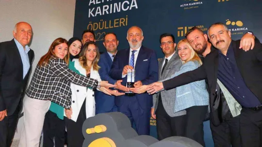 Çiftlikköy'de 3. Kez Altın Karınca gururu