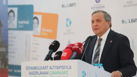 Çınar Kart'ı Kocaeli'de Ekrem İmamoğlu tanıttı