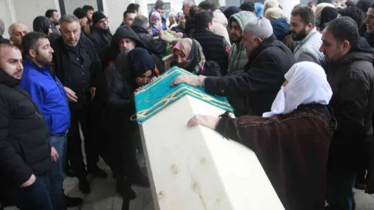 Cinayete kurban giden 4 kişi son yolculuklarına uğurlandı