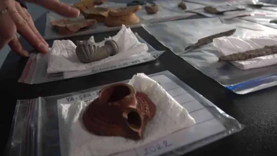 Çobankale'deki tarihi eserler puzzle gibi birleştiriliyor