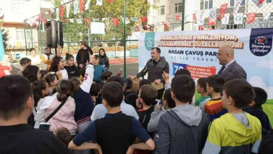 Çocuk parkları birer birer yenileniyor