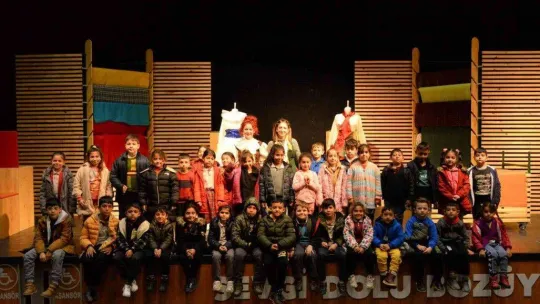 Çocuklar 'Kostüm Odasını' çok sevdi