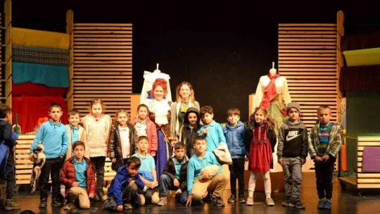 Çocuklar 'Kostüm Odasını' çok sevdi