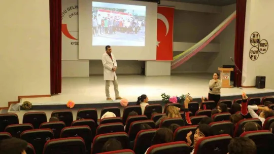 Çocuklar hayvan saldırılarına karşı bilinçlendirildi