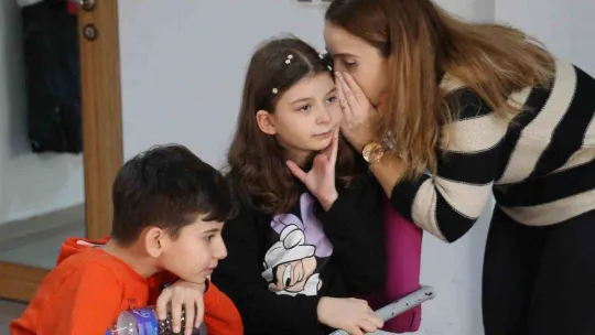 Çocuklar önce ritim tuttu sonra drama eğitimi aldı