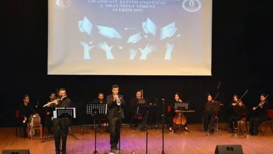 ÇOMÜ'de Lisansüstü Eğitim Enstitüsü 2. Mezuniyet töreni gerçekleşti