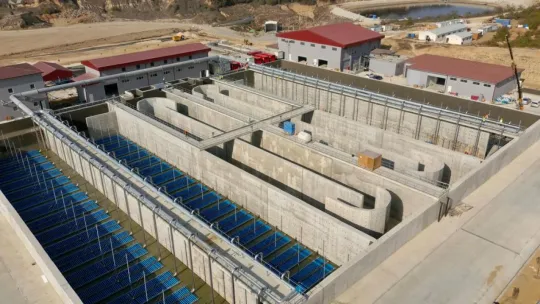 Günlük 4 bin metreküp çöp sızıntı suyunu arıtacak dev tesis açıldı