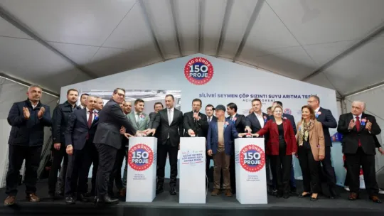 Günlük 4 bin metreküp çöp sızıntı suyunu arıtacak dev tesis açıldı