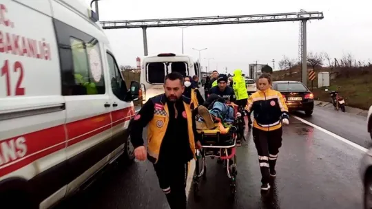 Çorlu'da 3 ayrı trafik kazası: 7 yaralı