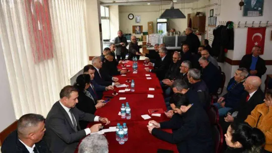 Çorlu'da halk toplantısı gerçekleştirildi