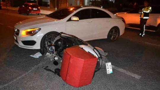 Çorlu'da trafik kazası: 1 yaralı