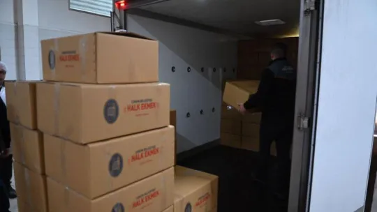 Çorum'dan deprem bölgesine her gün 60 bin ekmek gönderilecek