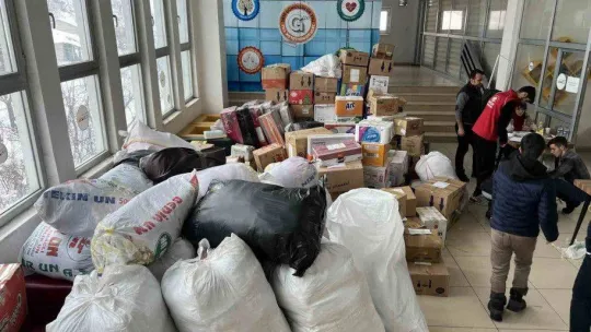 Çukurca'dan deprem bölgesine yardım eli