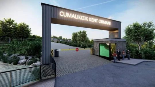 Cumalıkızık'a 90 bin metrekare mesire alanı