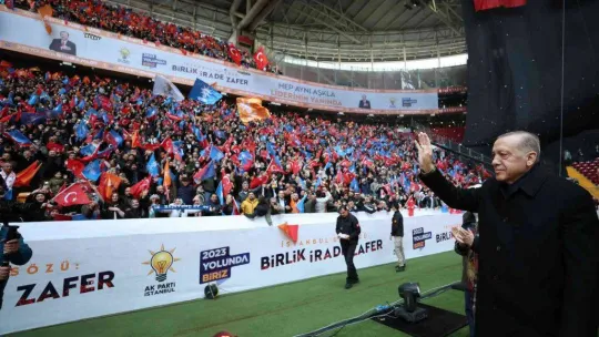 Cumhurbaşkanı Erdoğan: '2023 seçiminde tarihimizin en büyük zaferi elde etmemizin önüne kimse geçemez'