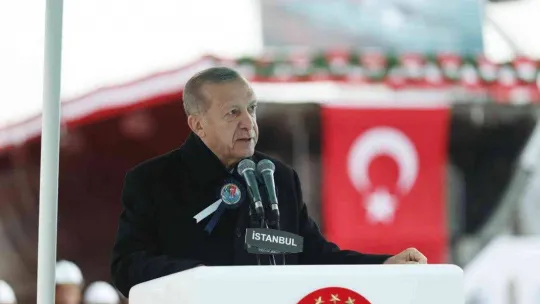 Cumhurbaşkanı Erdoğan: 'DEAŞ'a karşı sahada çarpışan ve bozguna uğratan tek NATO müttefiki olarak bu konuda bize kimse ders veremez'