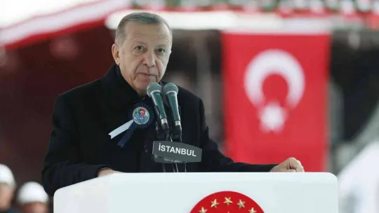 Cumhurbaşkanı Erdoğan: 'DEAŞ'a karşı sahada çarpışan ve bozguna uğratan tek NATO müttefiki olarak bu konuda bize kimse ders veremez'