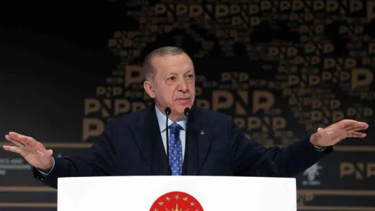 Cumhurbaşkanı Erdoğan: 'Diplomaside uyguladığımız dengeli, tarafsız, barışçıl politikalarla krizlerin çözümünde anahtar rol üstleniyoruz'