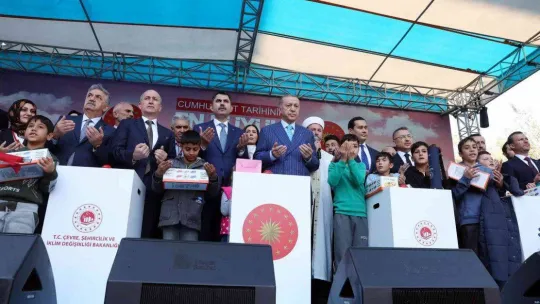 Cumhurbaşkanı Erdoğan: 'Milletimiz kazanacaksa her türlü bedeli göze alırız'