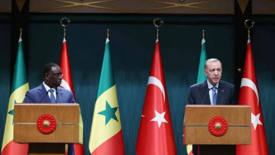 Cumhurbaşkanı Erdoğan: 'Senegal ile ikili ticaret hacmimizi en kısa sürede bunu 1 milyar dolara çıkarmayı hedefliyoruz'