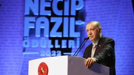 Cumhurbaşkanı Erdoğan: 'Ülkemizi emperyalist emellere hizmet eden kül katmanıyla örtmek isteseler de başaramayacaklar'