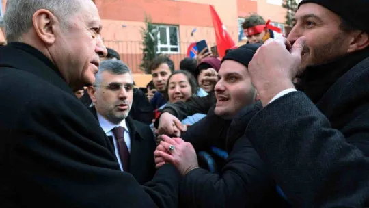 Cumhurbaşkanı Erdoğan: 'Ülkemizin 14 Mayıs'ta gideceği seçimlerde küresel güçleri arkasına alarak tek parti faşizmini hortlatmak isteyen zihniyete karşı yeni bir meydan okumaya hazırlanıyoruz'