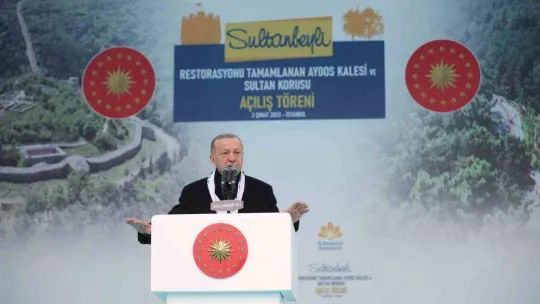 Cumhurbaşkanı Erdoğan: 'Ülkemizin 14 Mayıs'ta gideceği seçimlerde küresel güçleri arkasına alarak tek parti faşizmini hortlatmak isteyen zihniyete karşı yeni bir meydan okumaya hazırlanıyoruz'