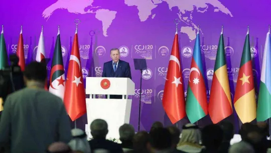Cumhurbaşkanı Erdoğan: 'Yunanistan'ın göçmenlere karşı sergilediği tavır vahşet boyutuna varmıştır'