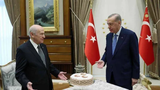 Cumhurbaşkanı Erdoğan'dan Bahçeli'ye erken doğum günü sürprizi