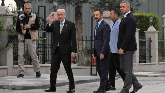 Cumhurbaşkanı Erdoğan'dan MHP lideri Bahçeli'ye ziyaret