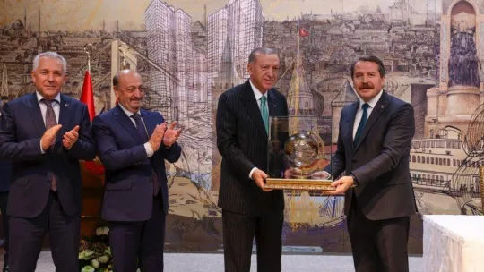 Cumhurbaşkanı Erdoğan, ILC heyetini kabul etti