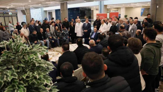 Cumhurbaşkanı Erdoğan, İstanbul'da tedavi gören madencileri ziyaret etti