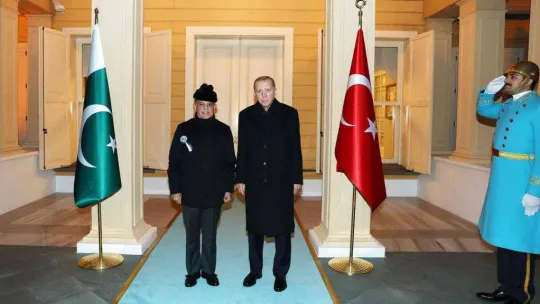 Cumhurbaşkanı Erdoğan, Pakistan Başbakanı Şerif ile görüşme gerçekleştirdi