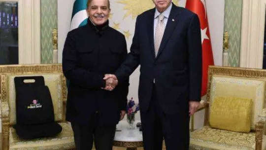 Cumhurbaşkanı Erdoğan, Pakistan Başbakanı Şerif ile görüşme gerçekleştirdi